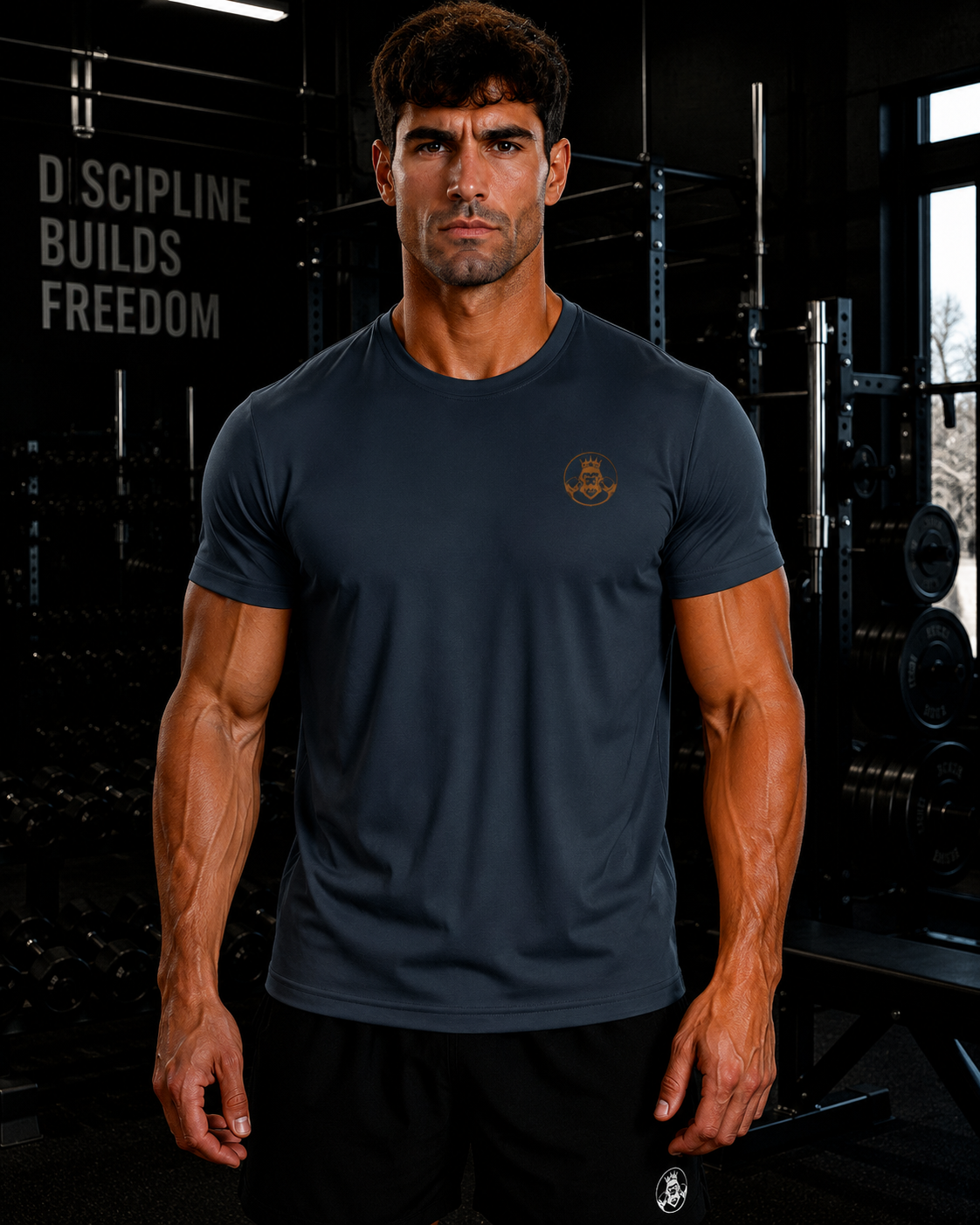 Men’s Performance T‑Shirt  | Double Logo