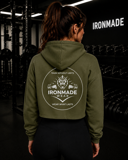 Women’s Cropped Hoodie| Dark Collection