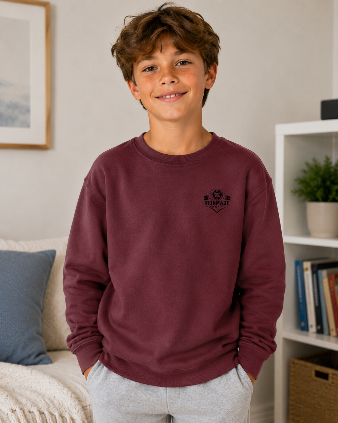 Kids Sweatshirt | Double Logo