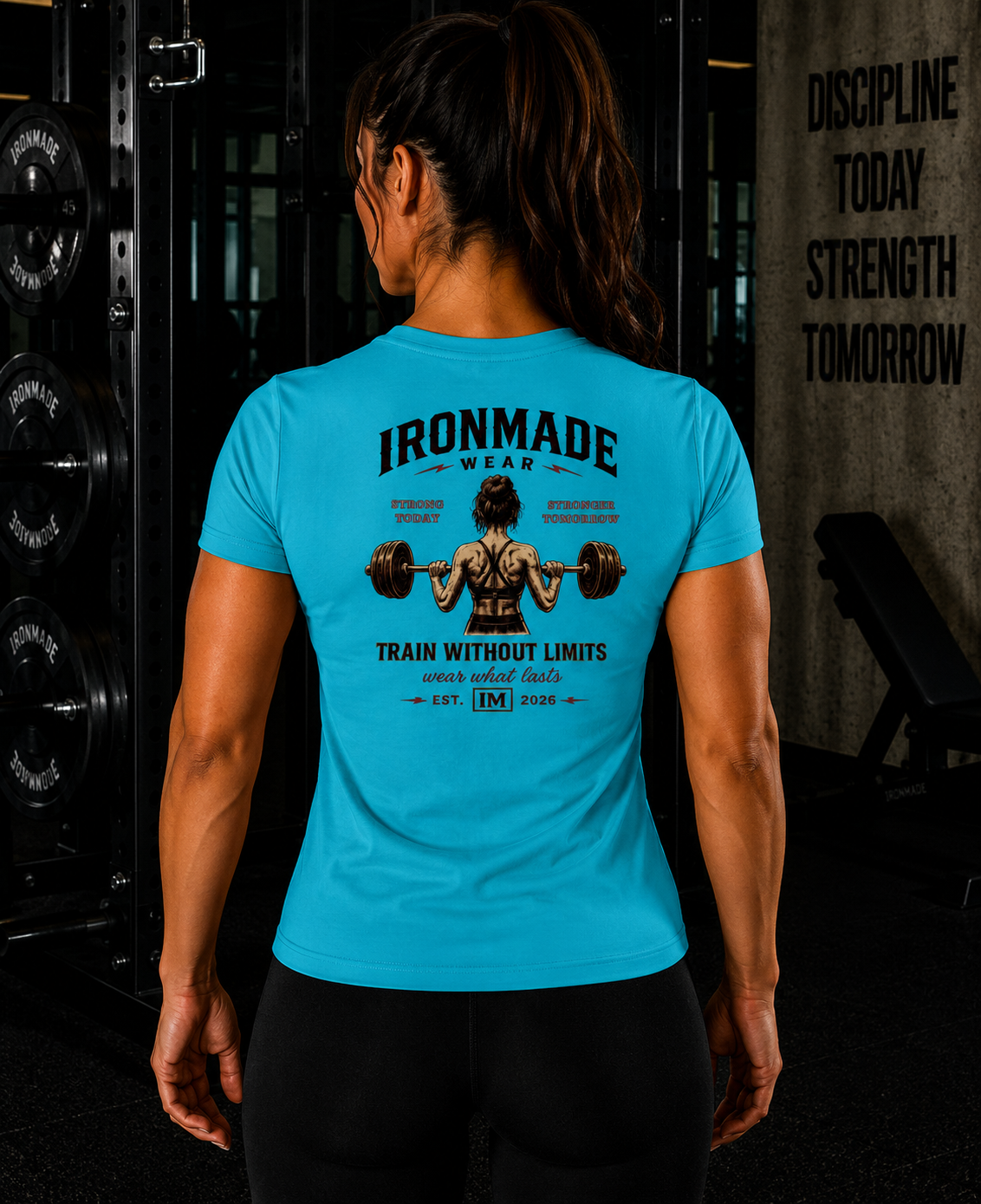 Women's Performance T-Shirt | Double Logo
