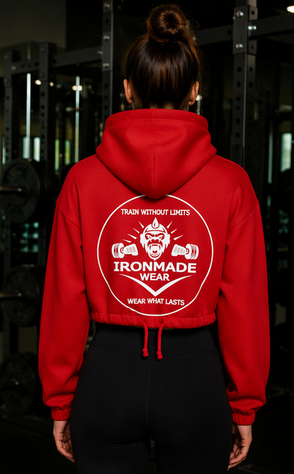 Women’s Cropped Hoodie| Dark Collection
