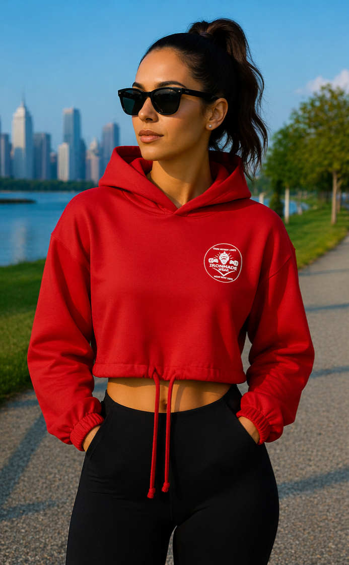 Women’s Cropped Hoodie| Dark Collection