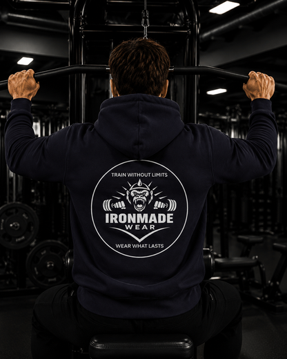 Men's Heavy Hoodie | Double Logo