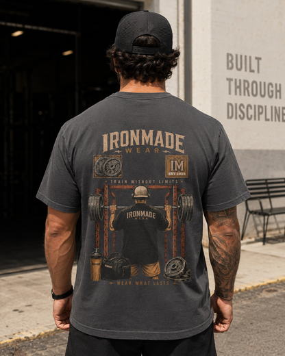 Men’s Oversized Tee | Double Logo| Wear What Lasts