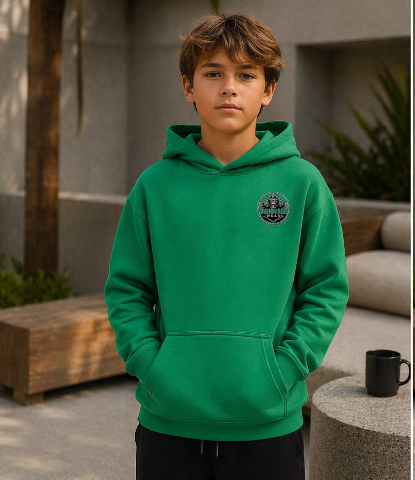 Kids Hoodie- Single Logo