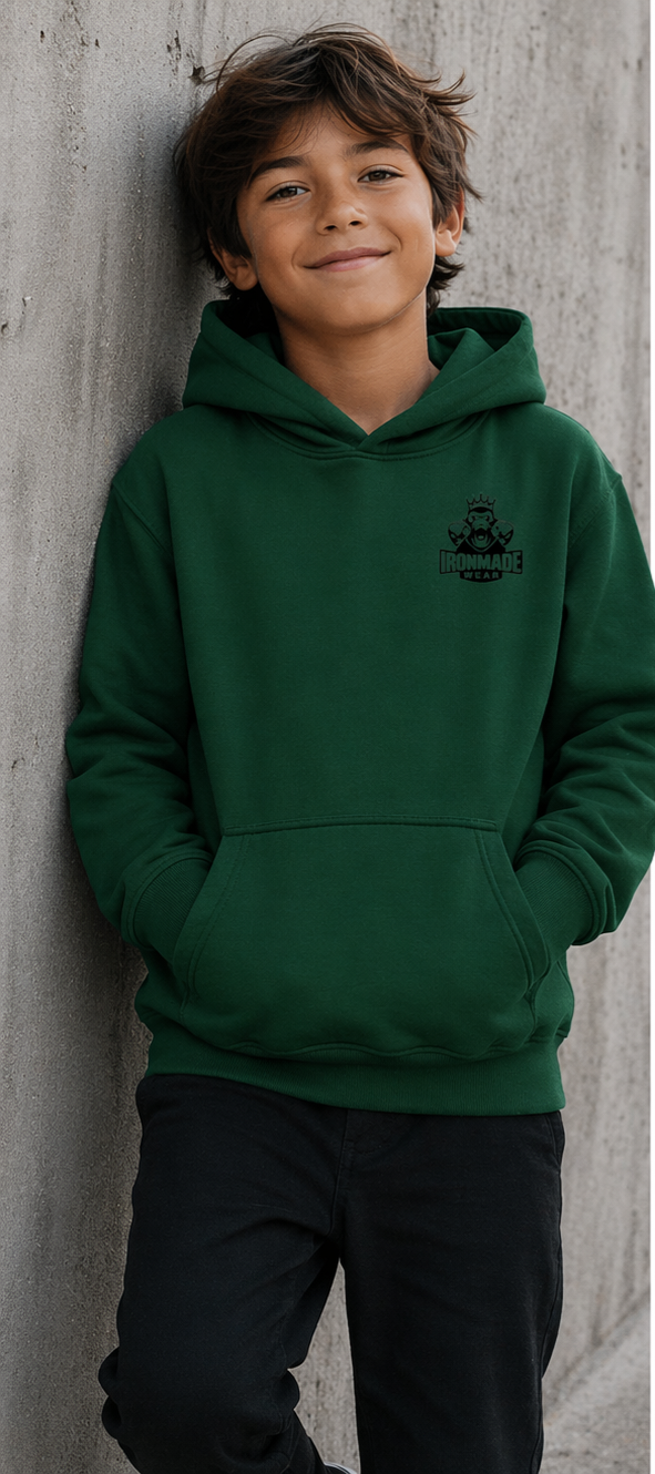 Kids Hoodie | Double Logo