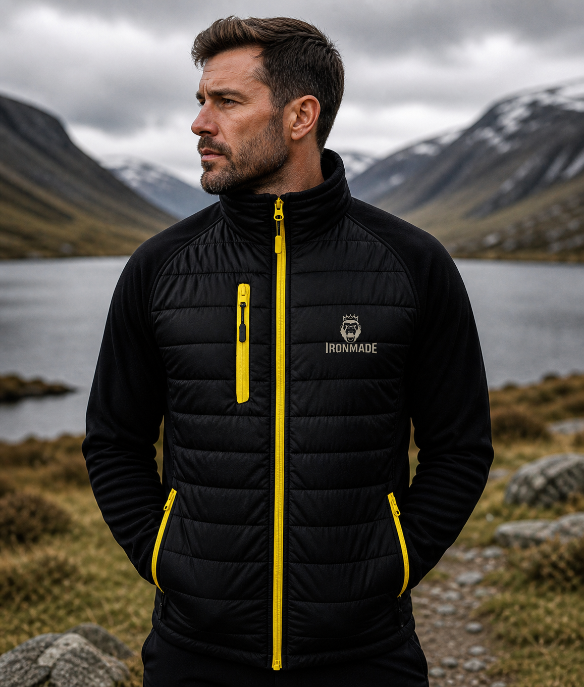Men's Padded Softshell Jacket