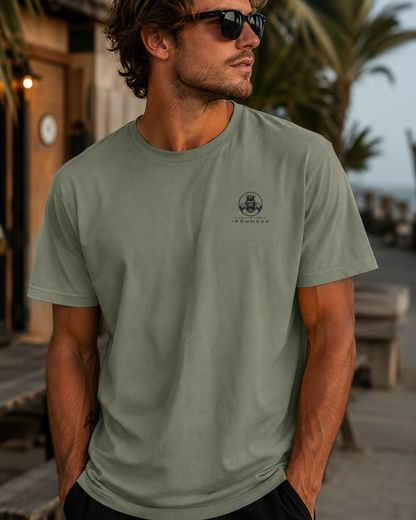 Men's Casual T-Shirt  | Double Logo