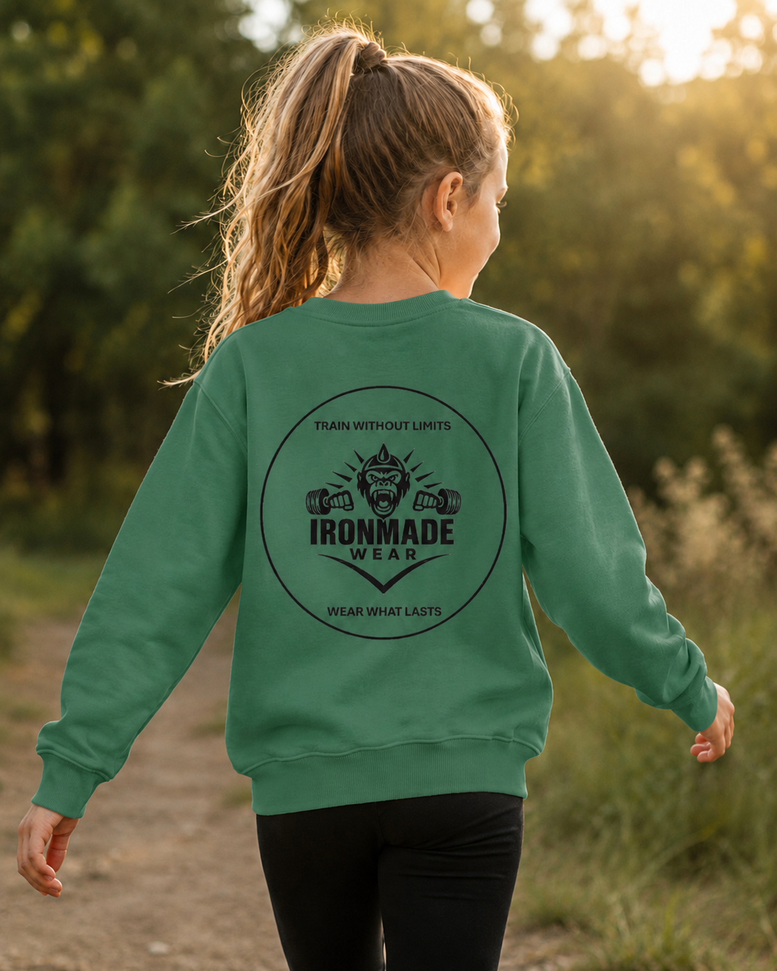 Kids Sweatshirt | Double Logo