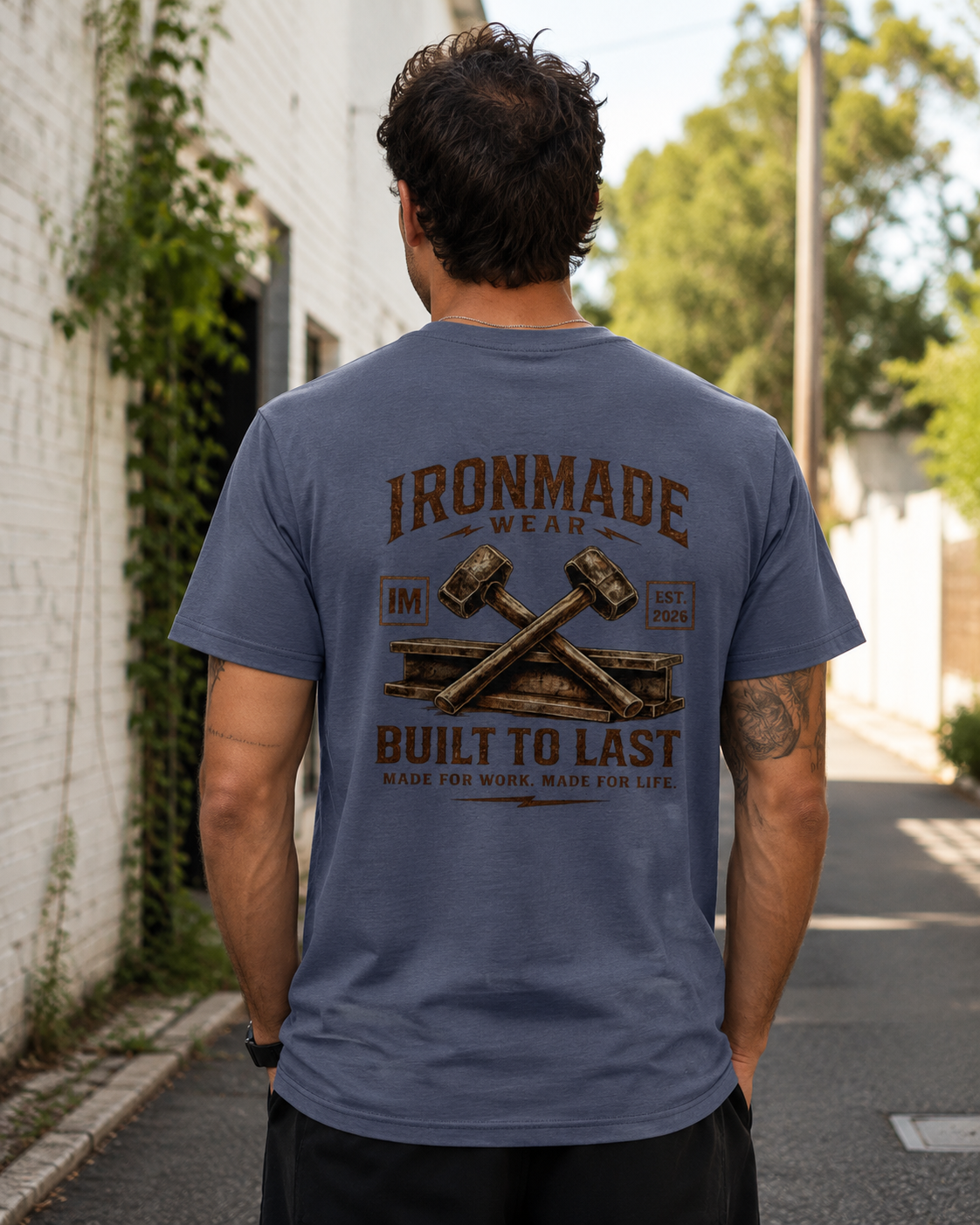 Men’s Casual T-Shirt | Double Logo