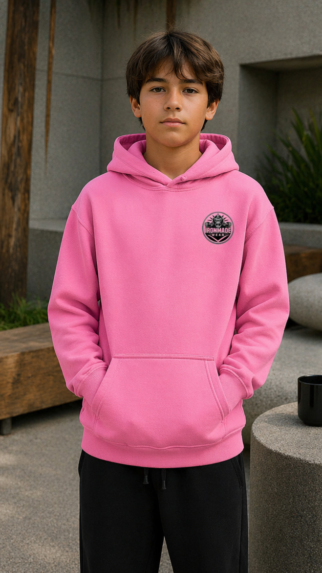 Kids Hoodie- Single Logo