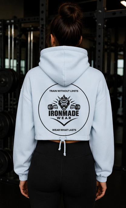 Women’s Cropped Hoodie| Light Collection