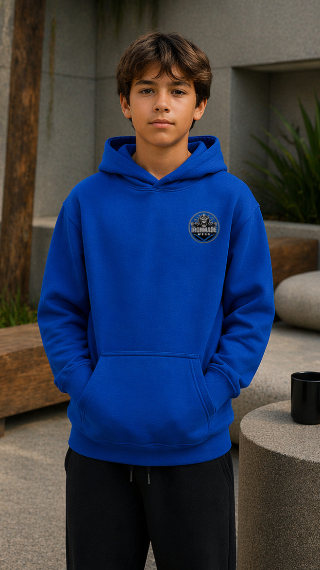 Kids Hoodie- Single Logo