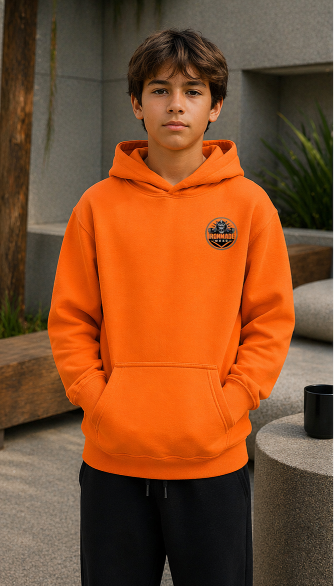 Kids Hoodie- Single Logo