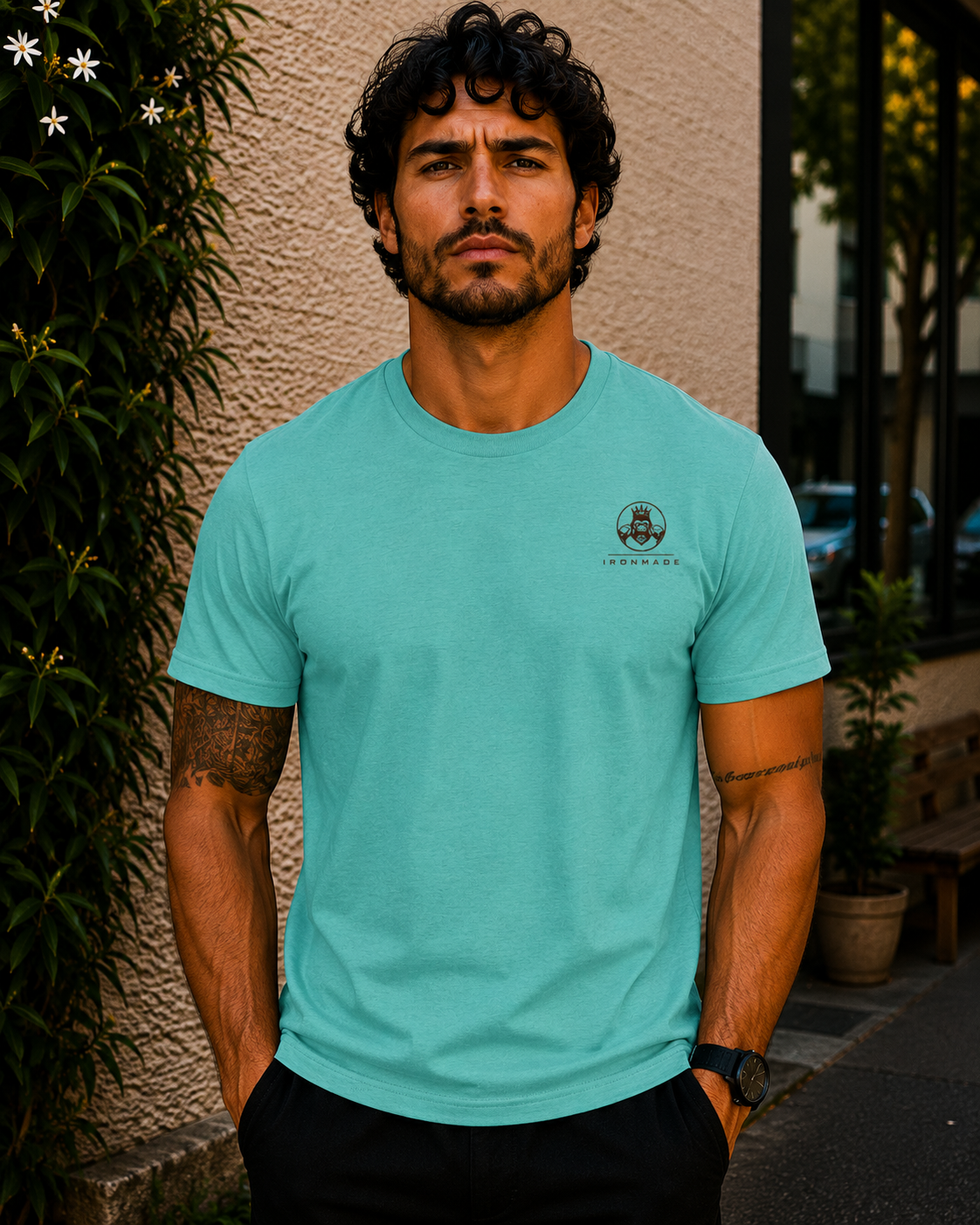 Men’s Casual T-Shirt | Double Logo