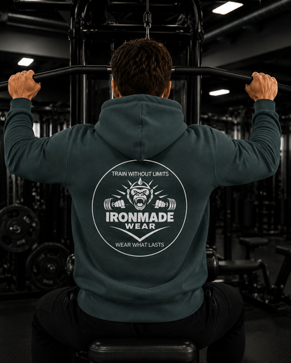 Men's Heavy Hoodie | Double Logo