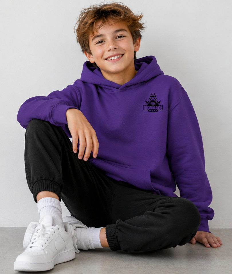 Kids Hoodie | Double Logo