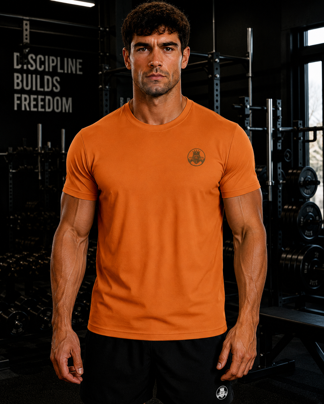 Men’s Performance T‑Shirt  | Double Logo