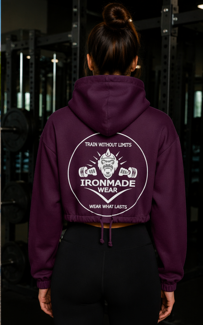 Women’s Cropped Hoodie| Dark Collection