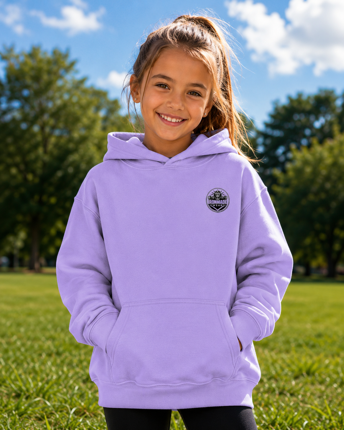 Kids Hoodie | Single Logo