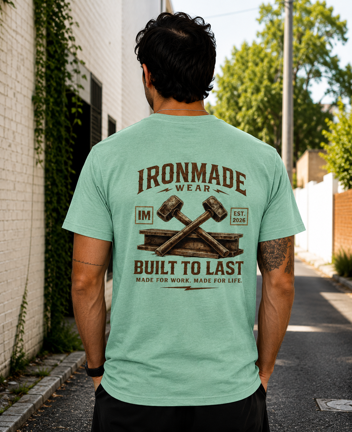 Men’s Casual T-Shirt | Double Logo