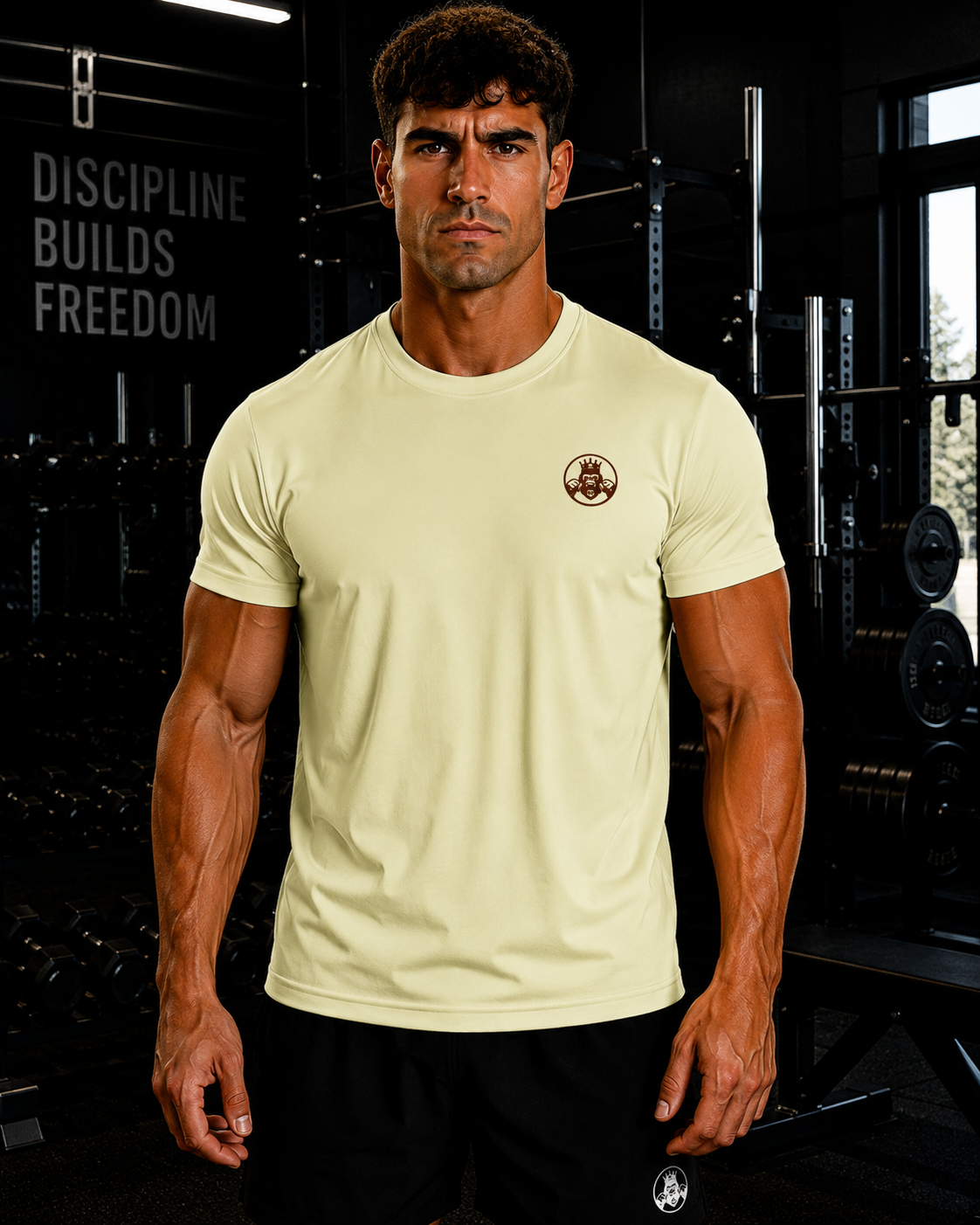 Men’s Performance T‑Shirt  | Double Logo