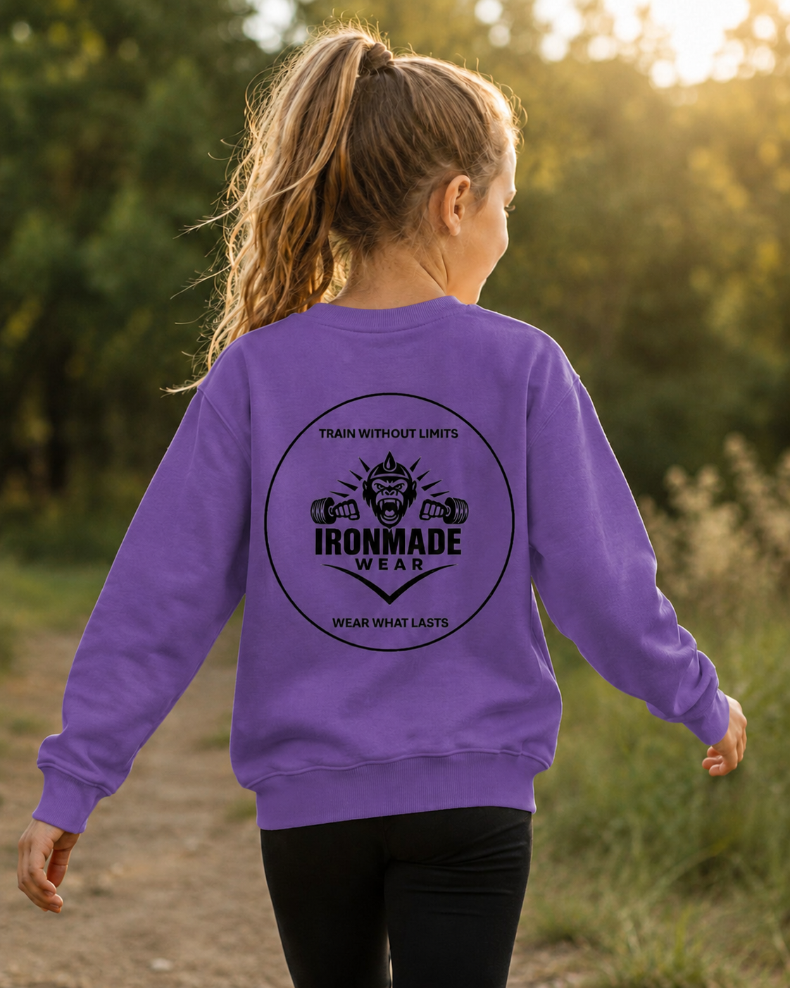 Kids Sweatshirt | Double Logo