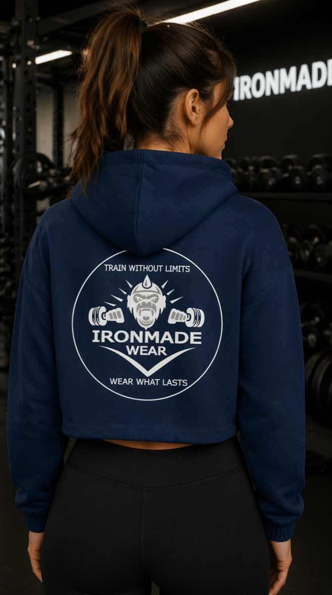 Women’s Cropped Hoodie| Dark Collection