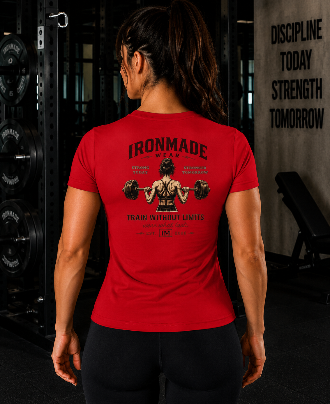 Women's Performance T-Shirt | Double Logo