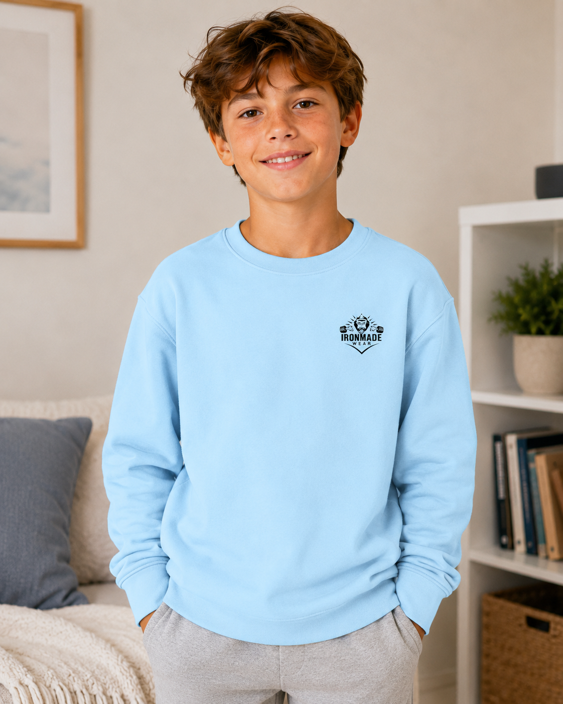 Kids Sweatshirt | Double Logo