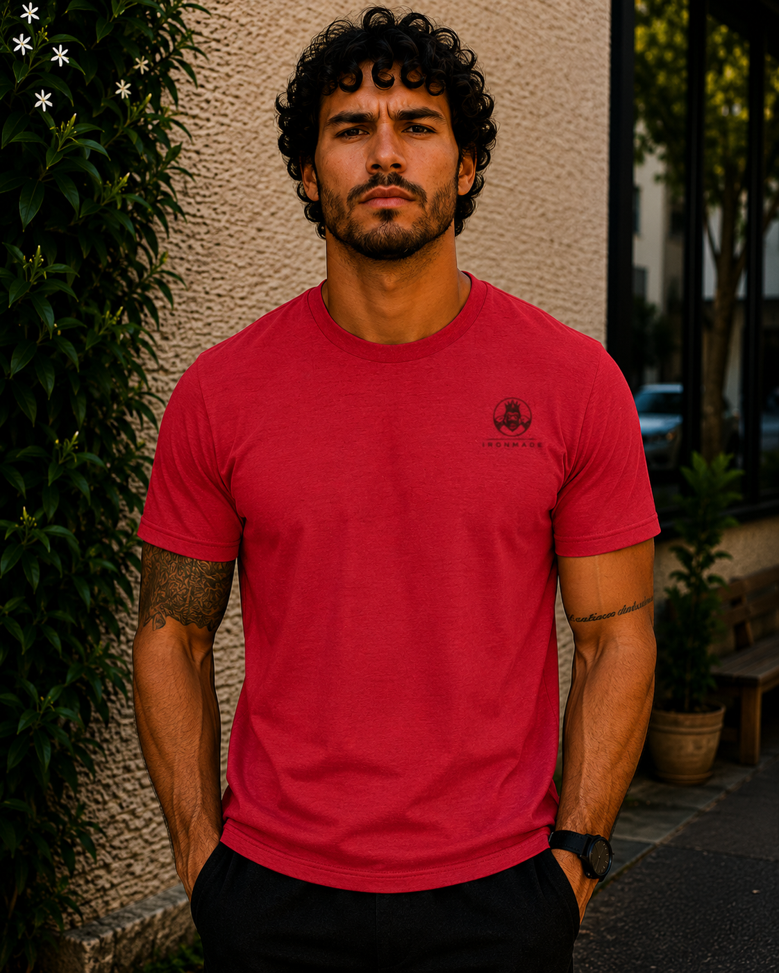 Men’s Casual T-Shirt | Double Logo
