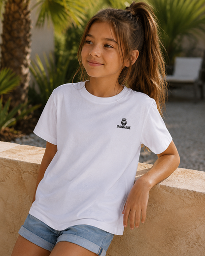 Kids Casual T-Shirt | Embroided Logo