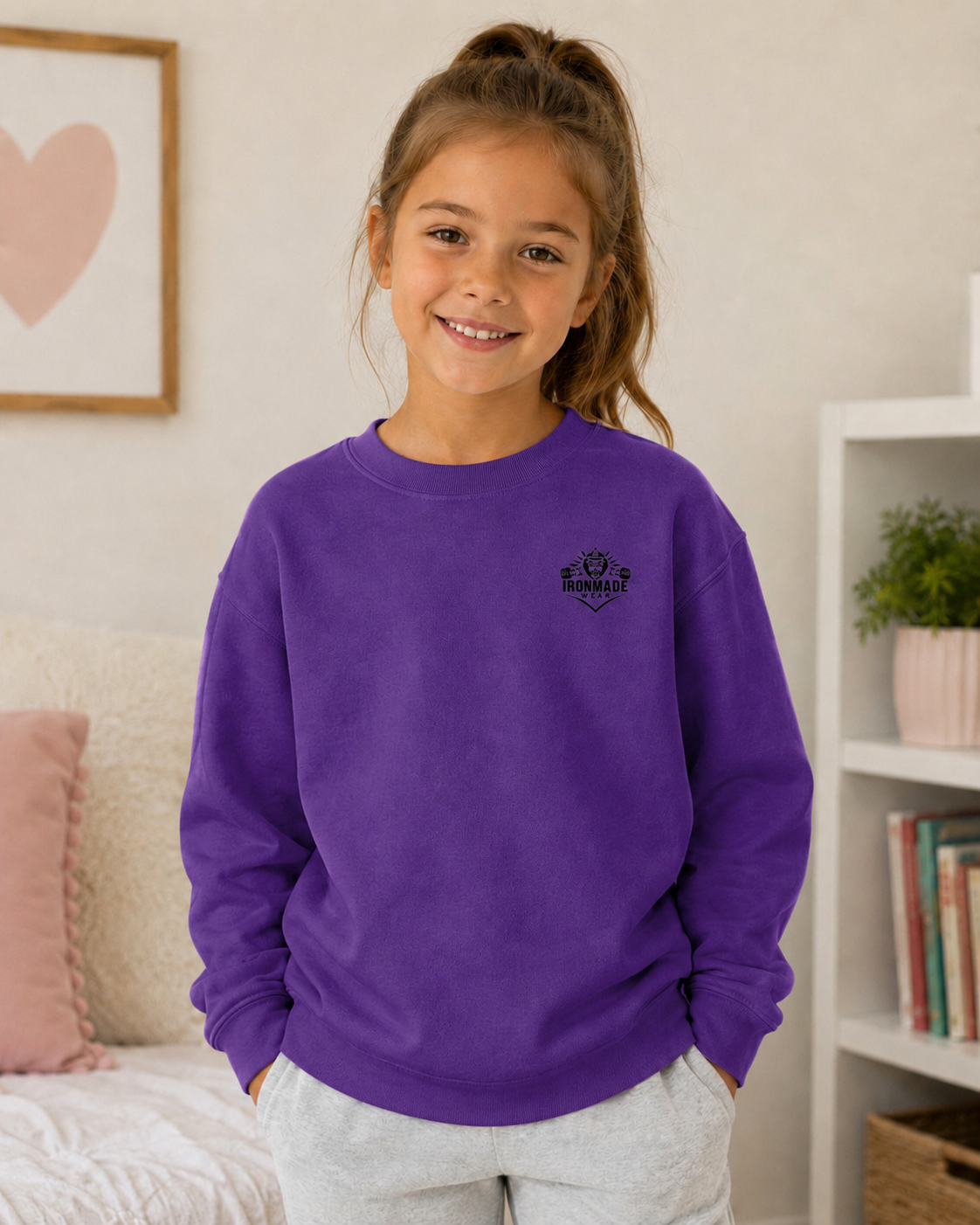 Kids Sweatshirt | Double Logo