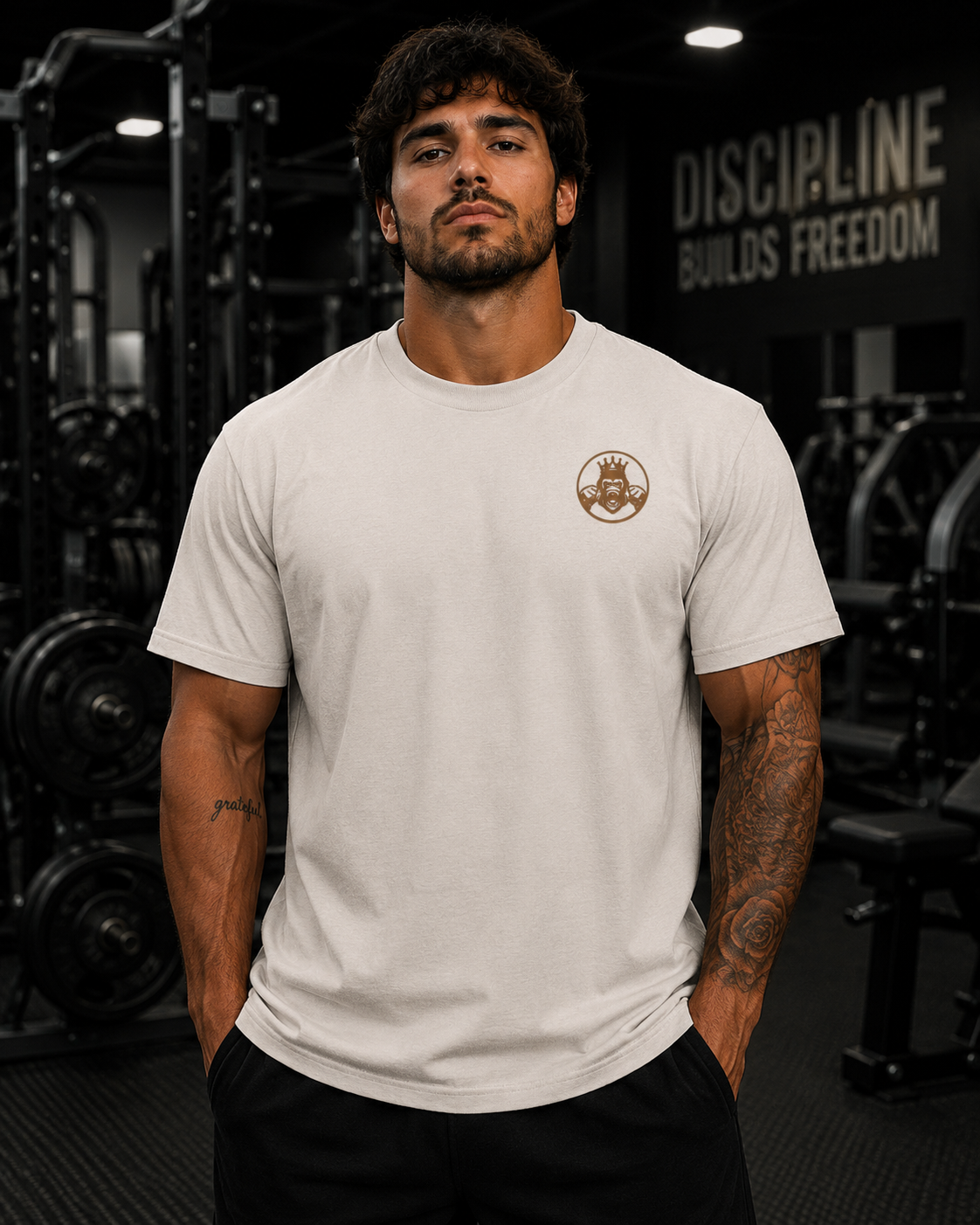 Men’s Oversized Tee | Double Logo| Wear What Lasts