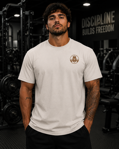 Men’s Oversized Tee | Double Logo| Wear What Lasts