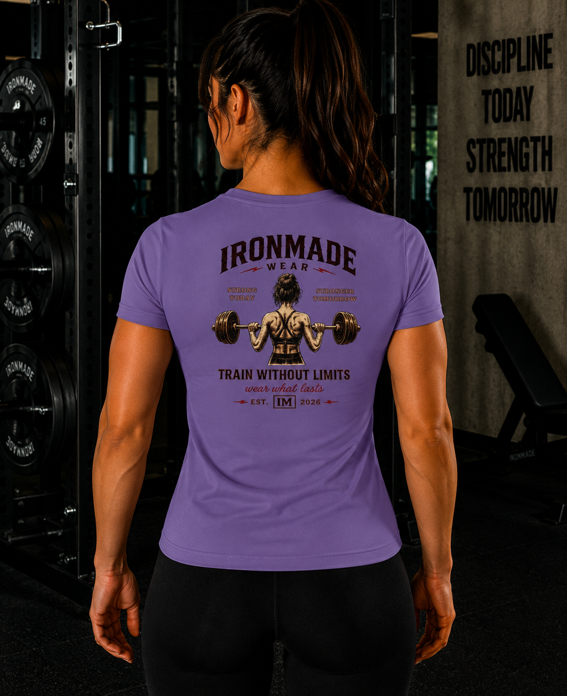 Women's Performance T-Shirt | Double Logo