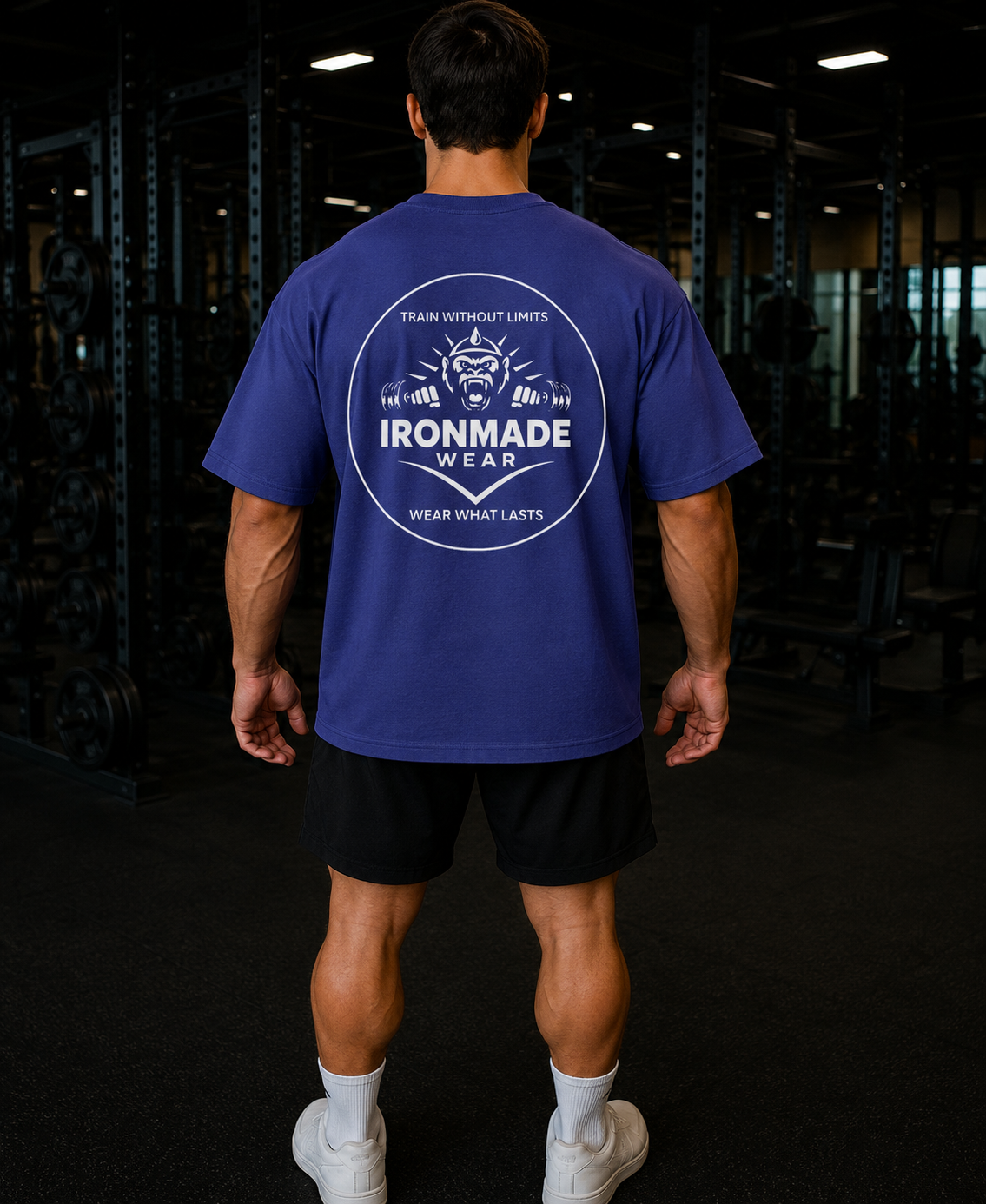 Men’s Oversized Tee | Double Logo