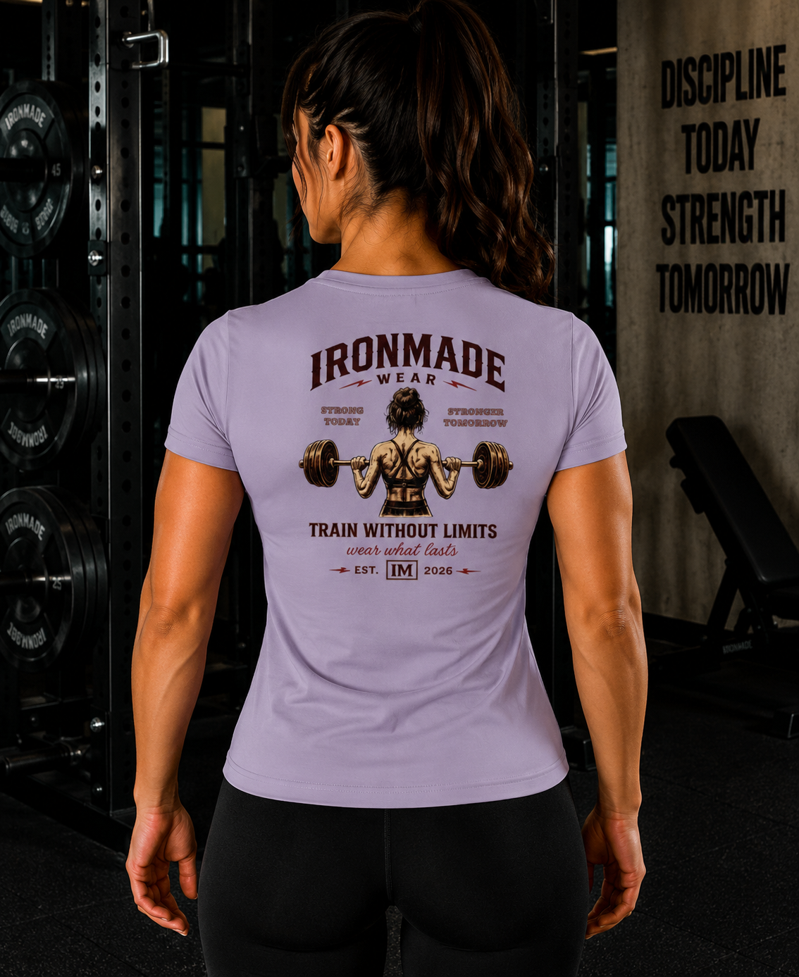 Women's Performance T-Shirt | Double Logo