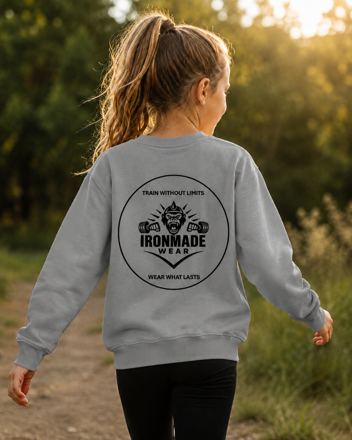 Kids Sweatshirt | Double Logo