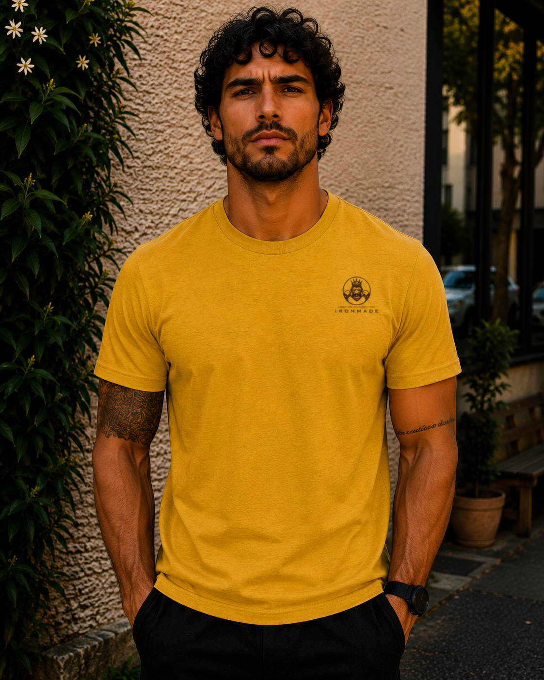 Men’s Casual T-Shirt | Double Logo