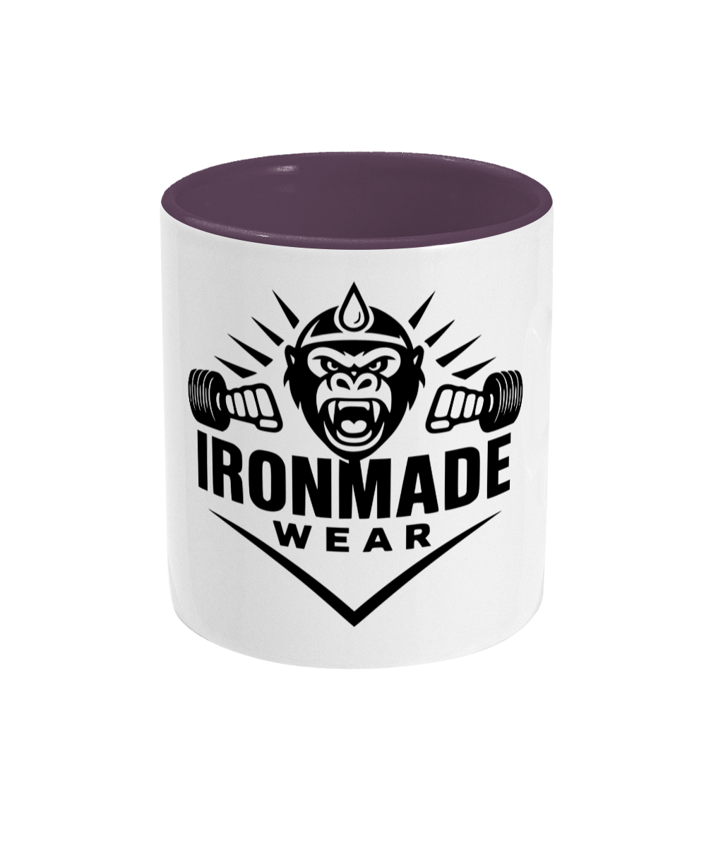 11oz mug showing coloured inner and handle