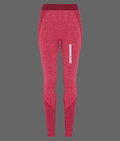 Women’s Seamless 3D Fit Sculpt Leggings in Burgundy – sculpting compression gym leggings