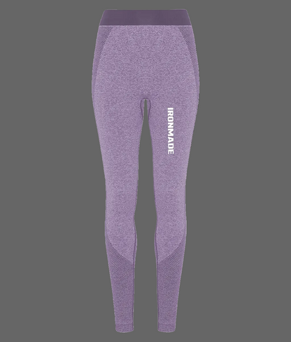 Women’s Seamless 3D Fit Sculpt Leggings in Purple – breathable fitted workout leggings