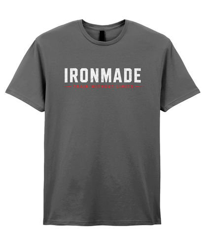 Graphite Heather: Men’s Ironmade ringspun T‑shirt in Graphite Heather