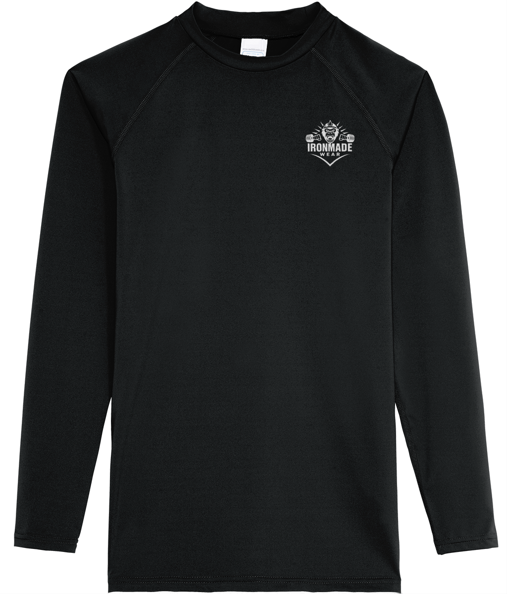 Men’s Baselayer in Jet Black, lightweight Neoteric™ baselayer designed for year‑round training