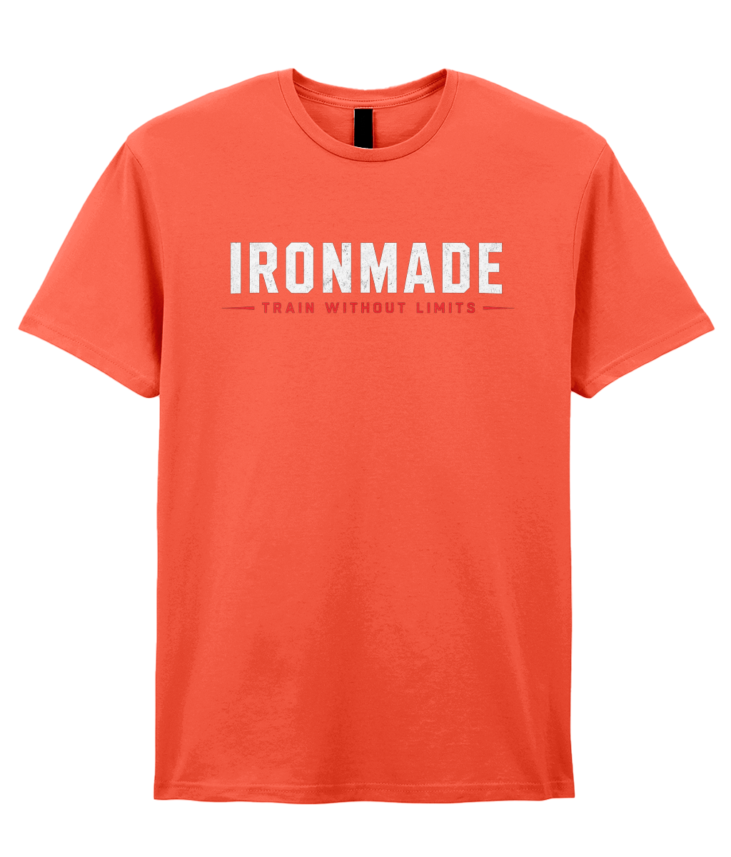  Men’s Ironmade ringspun T‑shirt in Orange