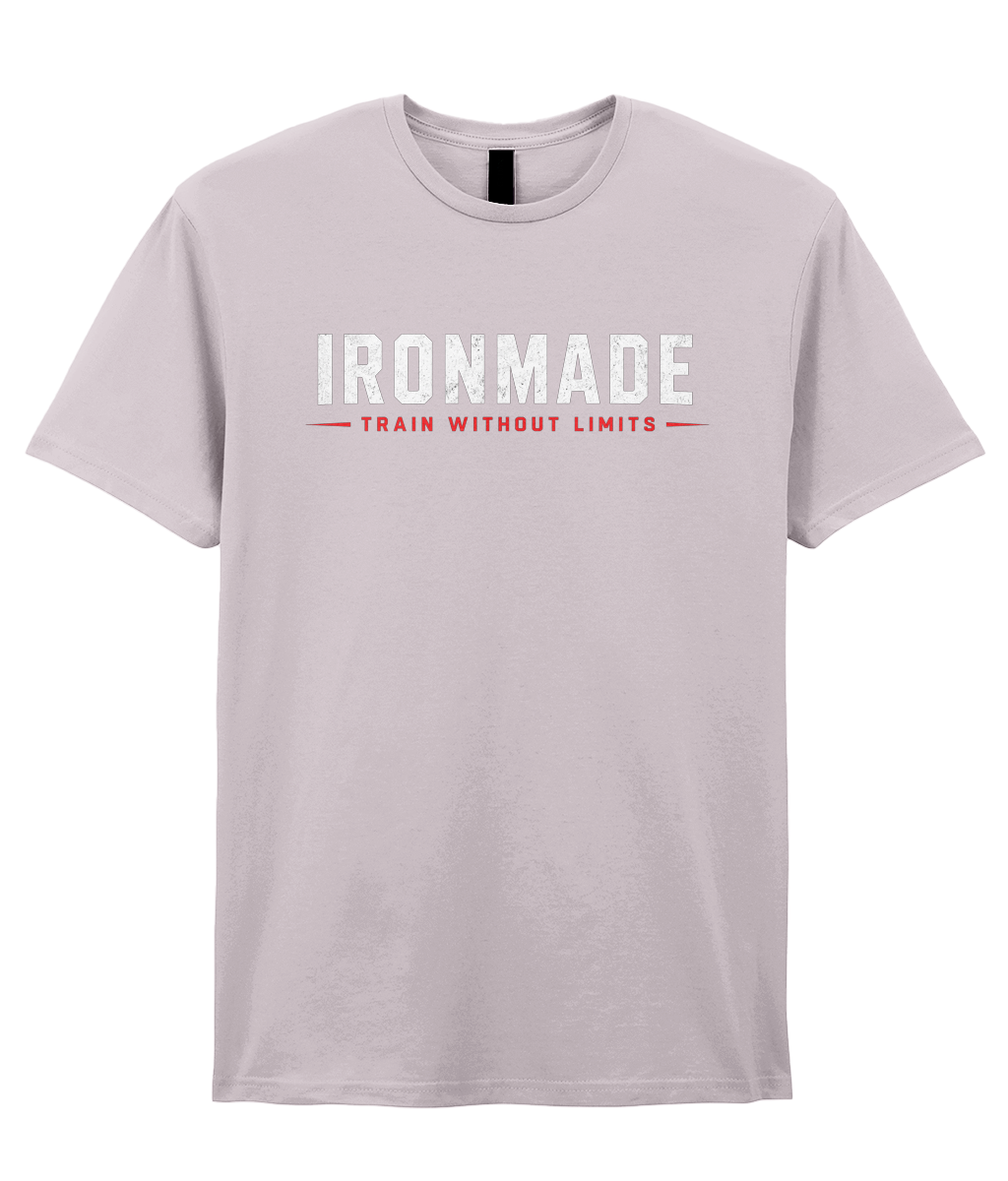 Ice Grey: Men’s Ironmade ringspun T‑shirt in Ice Grey