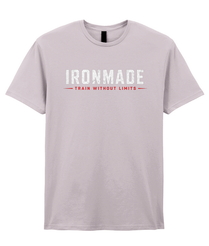 Ice Grey: Men’s Ironmade ringspun T‑shirt in Ice Grey