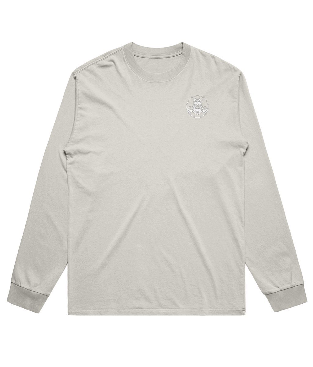Front- Men’s long sleeve tee casual wear