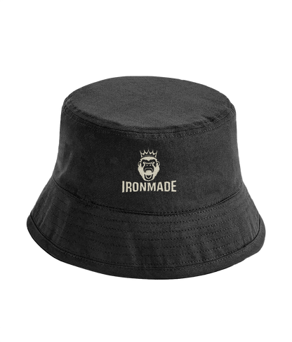 Organic cotton bucket hat front view